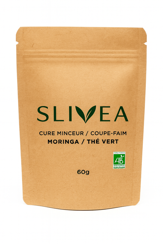 SLIVEA - Cure coupe-faim - Moringa & Thé vert BIO